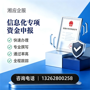 鞍山信息化专项资金申报服务