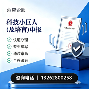 鞍山科技小巨人及培育企业申报服务